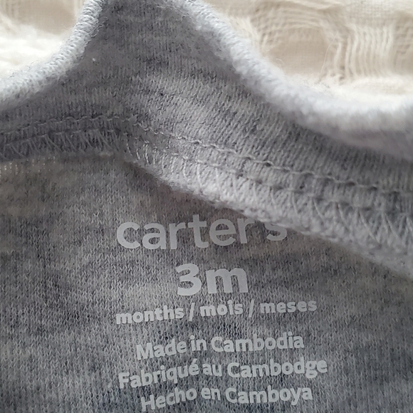 Blue and Gray Baby Onesies Set - Picture 4 of 4